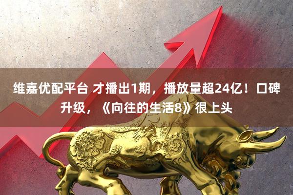 维嘉优配平台 才播出1期,播放量超24亿!口碑升级,《向往的生活8》很上头